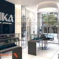 Thiết kế tiệm trang sức VIKA: Tinh tế và đẳng cấp